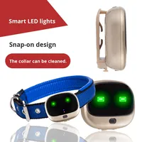 Collier de suivi pour chien 4G IP67 étanche, antivol, anti-perte, AGPS, Beidou, LBS, GPS, avec appel vocal lumineux et Google Maps, USB 20+