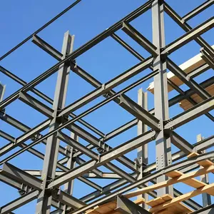 Steel Frame Structure Shed Construction Metal Building Light Steel Structure Building Industrial Warehouse