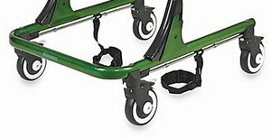 Adjustable Children Pediatric Walker Assist Walking Frame Aluminum Standing Up Gait <b>Trainer</b> Posterior Walking aid special need - Product Image 5