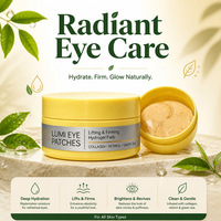 Patchs pour les yeux à la caféine et au rétinol, anti-cernes, réduisent les poches, raffermissants, anti-âge, masque en gel pour les yeux