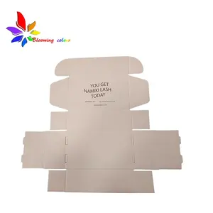 Recycled Folding Corrugated Cardboard Printing Shipping Packaging for clothes Custom with Logo Mailer Paper Boxes