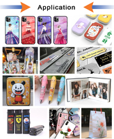 Harga pabrik A3 3360 UV Flatbed Printer pena Pvc mesin cetak kartu UV Printer untuk bisnis kecil