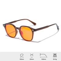 Lunettes E-sport en gros pour femmes et hommes, anti-lumière bleue, protection oculaire, verres PC orange