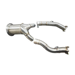 Downpipe di scarico in acciaio inossidabile per Audi A6 A7 C8 3.0T Racing Downpipe - Product Image 3