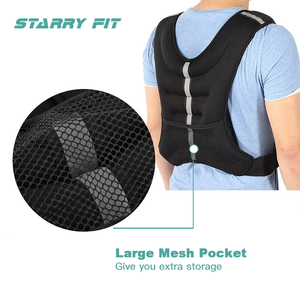 Có thể điều chỉnh trọng lượng-mang sắt cát vest cho nam giới và phụ nữ tập thể dục chạy & <span class=keywords><strong>aerobic</strong></span> tập thể dục sức mạnh đào tạo vest - Product Image 3