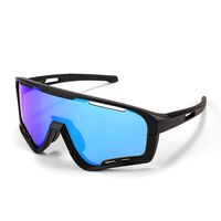 Lunettes de cricket polarisées avec protection UV, revêtement anti-rayures, verres interchangeables, fournisseur de logos personnalisés