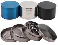 Fourniture directe du fabricant de broyeur d'herbes en alliage de zinc à 4 couches de 40mm à 60mm personnalisé