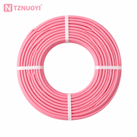 Fil thermocouple haute température de type N, torsadé, 2 conducteurs, 24 AWG, gaine en silicone, isolant FEP, câble blindé IP65, industriel