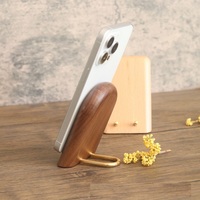 Qakai Haute Qualité Hêtre En Bois Calendrier trophée Base Photo Base support de carte à collectionner Menu En Bois Titulaire de la Carte base en bois pour téléphone