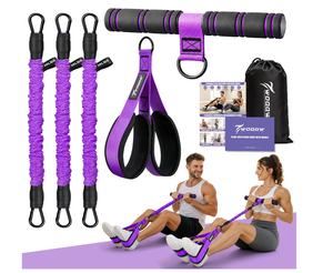 <span class=keywords><strong>Bandas</strong></span> <span class=keywords><strong>de</strong></span> <span class=keywords><strong>Resistencia</strong></span> Ajustables Mejoradas <span class=keywords><strong>de</strong></span> 3 Tubos para Pies, Banda <span class=keywords><strong>de</strong></span> <span class=keywords><strong>Resistencia</strong></span> para Pedales <span class=keywords><strong>con</strong></span> Asa - Product Image 1