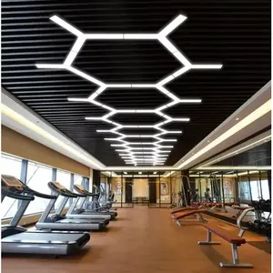 72W lampada da ufficio modulare fredda bianca calda tonalità bianca contemporanea 4000K rettangolare per sospensione del soffitto - Product Image 6