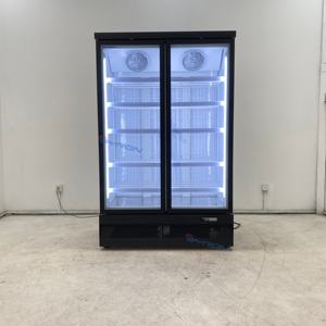 Congélateur vertical Byron Tall - Congélateur de présentation de 2 m de <span class=keywords><strong>hauteur</strong></span> pour un stockage maximal - Product Image 3