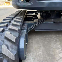 Excavatrice compacte sur chenilles HQE-25 à faible consommation de carburant, 2500 kg, moteur diesel Yanmar, transmission hydraulique, faible consommation de carburant, capacité de la benne de 0,068 m³