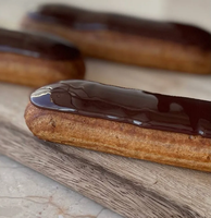 Molde de Silicona para Hornear, para 5 Eclairs de Chocolate, Postres, Tiras Largas, Pasteles en Forma de Dedo, Utensilios de Repostería para Uso en la Cocina