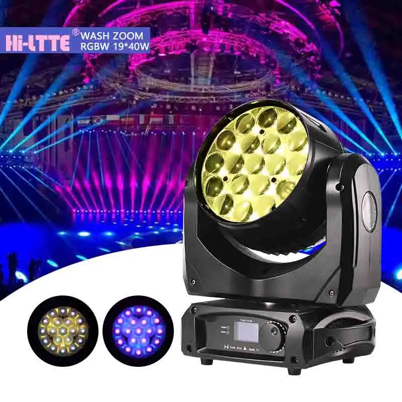 Osram led rgbw CE RoHS mac aura DMX bee eye Martin stage light stage lights moving head wash spain for other professional places