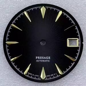 NH35 <span class=keywords><strong>Cadran</strong></span> Surface <span class=keywords><strong>Aiguille</strong></span> Modification Montre Mécanique avec Boîtier Métallique et Pointeur 28.5MM Accessoires et Règle - Product Image 4