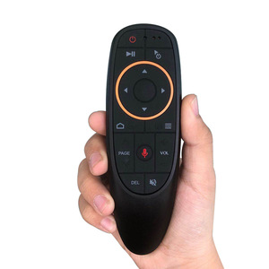 Télécommande G10 pour Android TV Box T9 H96 <span class=keywords><strong>Max</strong></span> <span class=keywords><strong>X96</strong></span> X88, télécommande vocale Air Mouse 2.4G - Product Image 4