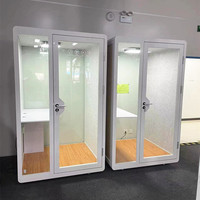 Cabine insonorisée modulaire moderne Pods de bureau Portable Studio Office Pod Work Sound Proof Booth