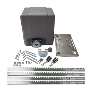 Moteur à engrenages de moteur de porte coulissante électrique à distance à énergie solaire moteur à courant continu 800kg <span class=keywords><strong>avec</strong></span> support en acier de 4 mètres - Product Image 1