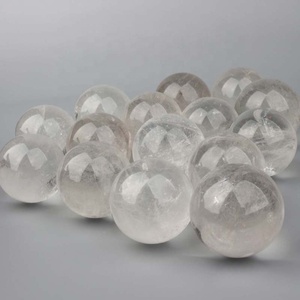 Vente en gros de sphères de cristal naturel de haute qualité, billes de quartz clair polies, autres objets artisanaux en cristal - Product Image 5