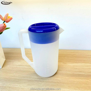 2.4 Litre Plastic Water Pitcher with Lid Mix Drinks Water <strong>Jug</strong> for Hot/Cold Juice Beverage - Product Image 6
