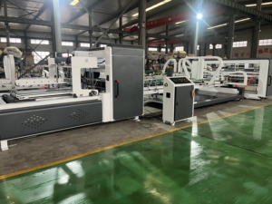 Automatic Stitching Gluing Machine <b>Folder</b> Gluer for Corrugated Cardboard <b>Box</b> Making with After-Sales Technical Support - Product Image 2
