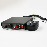 Amplificateur de sirène électronique pour voiture Cjb 200w, microphone LED 3 voies, bonne qualité, bon prix, DC12V/24V pour voitures, camions, ambulances