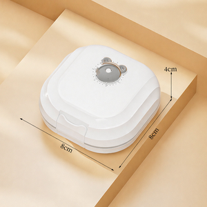 Pastillero Portátil, Estuche para Guardar Medicamentos, Estuche para Pastillas de Viaje, Contenedor de Vitaminas, Organizador de Medicamentos con Contador de Uso - Product Image 2