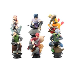 Set de Ajedrez de Cristal de 6 Piezas para Mercancía de Anime, con Figuras Decorativas de Gaara en Bolsa - Product Image 1