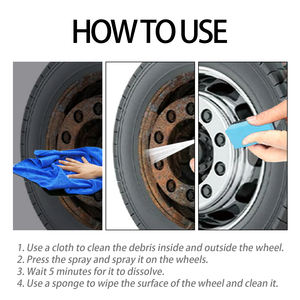 Nettoyant pour jantes Homonth pour réparation des rayures et des taches <span class=keywords><strong>de</strong></span> rouille - Élimination <span class=keywords><strong>de</strong></span> la rouille avec du <span class=keywords><strong>bicarbonate</strong></span> <span class=keywords><strong>de</strong></span> <span class=keywords><strong>soude</strong></span> et <span class=keywords><strong>de</strong></span> l'extrait <span class=keywords><strong>de</strong></span> citron Durée <span class=keywords><strong>de</strong></span> conservation <span class=keywords><strong>de</strong></span> 3 ans - Product Image 6