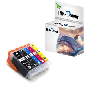 स्याही-शक्ति T2551 25XL T255 T2561 T2562 T2563 T2564 प्रीमियम संगत रंग Inkjet स्याही कारतूस के लिए Epson Xp-601 621 प्रिंटर - Product Image 1