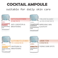 Sérum Visage Anti-Âge Ampoule aux Cellules Souches à l'Acide Hyaluronique pour Restaurer la Peau et Lisser les Rides, Adapté à Tous les Types de Peau
