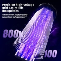 Lampe anti-moustiques électrique rechargeable USB pour la maison et l'extérieur, répulsif moustiques transfrontalier pour chambre à coucher