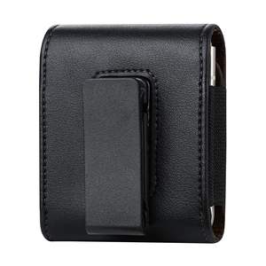 Étui en cuir de luxe avec fonction écran tactile pour <span class=keywords><strong>Samsung</strong></span> Flip3/<span class=keywords><strong>4</strong></span>/5 et pour Huawei P50 Pocket/<span class=keywords><strong>S</strong></span> - Product Image 2