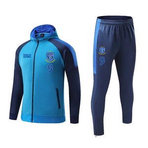 Jaket Training Sepak Bola Kualitas Terbaik Jaket Hoodie Kualitas Thailand Jaket Hoodie Tim Sepak Bola Custom - Product Image 3