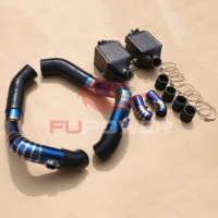 M5 M6 F10 F12 F06 Entrées d'air à montage frontal FILTRES + intercooler + tuyau de charge KIT