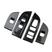 Cubierta Decorativa para Panel de Interruptores de Ventana de Puerta de Coche, Estilo Fibra de Carbono ABS, Moderna y de Lujo, para Subaru Outback 2026, Accesorios de Decoración