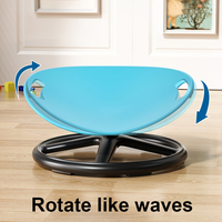 Vente chaude Aucune Installation Nécessaire Formation Sensorielle Vestibulaire En Plastique Cadre En Métal Chaises Pivotantes pour Usage Domestique Intérieur Unisexe