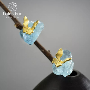 Orecchini a farfalla originali di Lotus Fun - Product Image 6