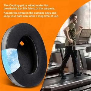 แผ่นรองหูฟังเจลความเย็นสำหรับหูฟังโซนี่ WH1000XM4แผ่นรองหูแผ่นโฟมกันเสียงรบกวนความหนาแน่นสูง - Product Image 5