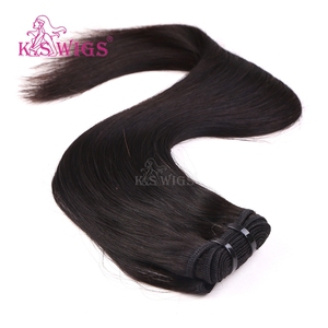 Extensiones de Cabello Humano Remy Chino Virgen 100% de Doble Trama, Sin Enredos, Duraderas y Lisas, de Fábrica OEM K.S WIGS, Venta al Por Mayor - Product Image 3