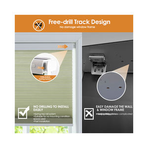 مثقاب مجاني من قماش 25 و 38 و 45 Duette حديث أفقي لتقليل الضوضاء عزل حراري في الفنادق الكهربائية - Product Image 6