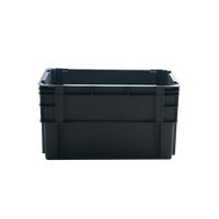 Caisses en maille PP empilables 600*400*280mm, panier de retournement, écologiques, emboîtables pour une solution d'entrepôt gain de place