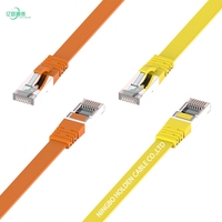 YIZHI Cat6a Cat7 Cat7a Cat8 kabel Ethernet Cpr Cftv Utp Sftp 500m berpelindung tanpa OL Alicate crimpegem Cable Cat 7