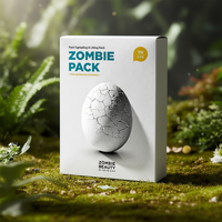 Masque en feuille Zombie Beauty Zombie Pack, formule K-Beauty, tous types de peau, soin quotidien de la peau