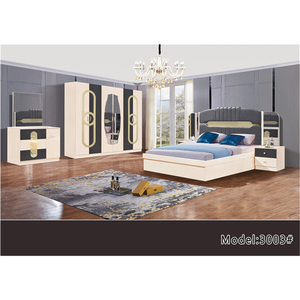 ชุดเฟอร์นิเจอร์ห้องนอนทันสมัย เตียงคิงไซส์และควีนไซส์ แบบเมลามีน - Product Image 3