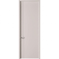Porte intérieure en bois mélaminé moderne, élégante, anti-rayures, de qualité ENF, pour chambre principale de villa