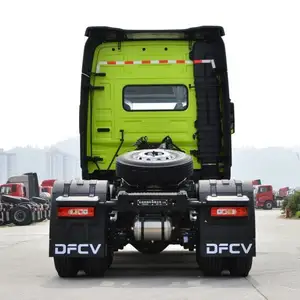 Dongfeng kendaraan komersial Tianlong KX King Edition 600hp 6X4 truk traktor Trailer Diesel