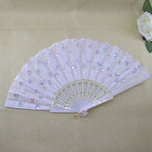 23cm Foldable Hand Fan Traditional Advertising Styles Carved Angel Cartoon Eco-Friendly Handmade Bamboo Lining Custom Logo - Product Image 6