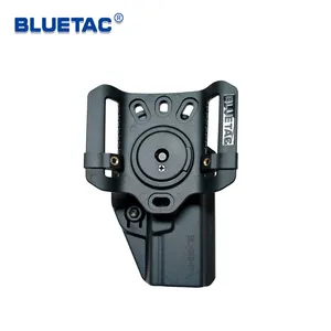 Bluetac Factory OEM Custom Logo Tactical Polymer Plastic Outside the Waistband Belt Holster Different Attachment Options